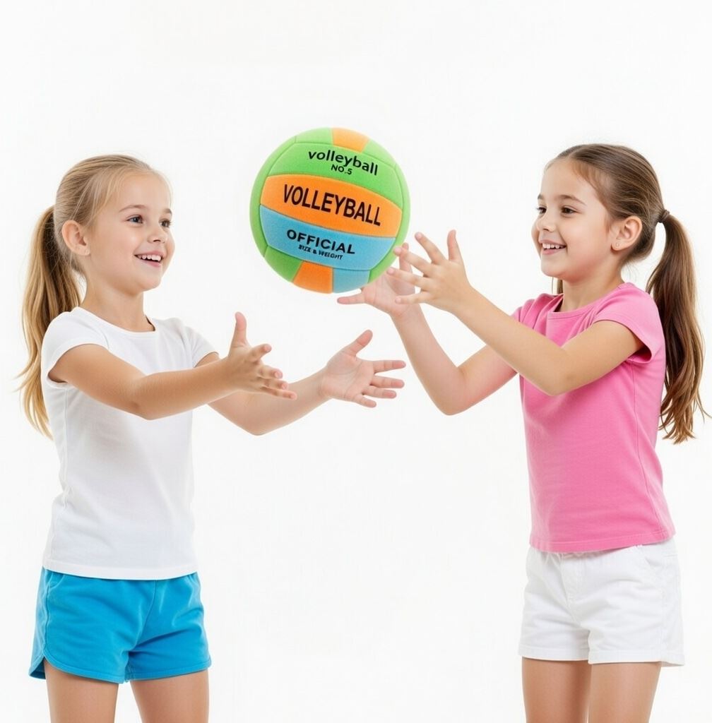 Pelota de Vóley Oficial N.º 5 - Soft Touch Colores Neón